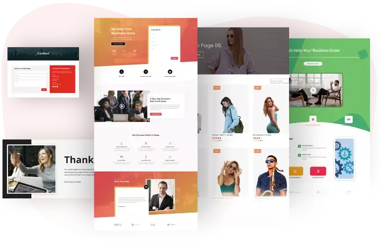 Divi page layouts