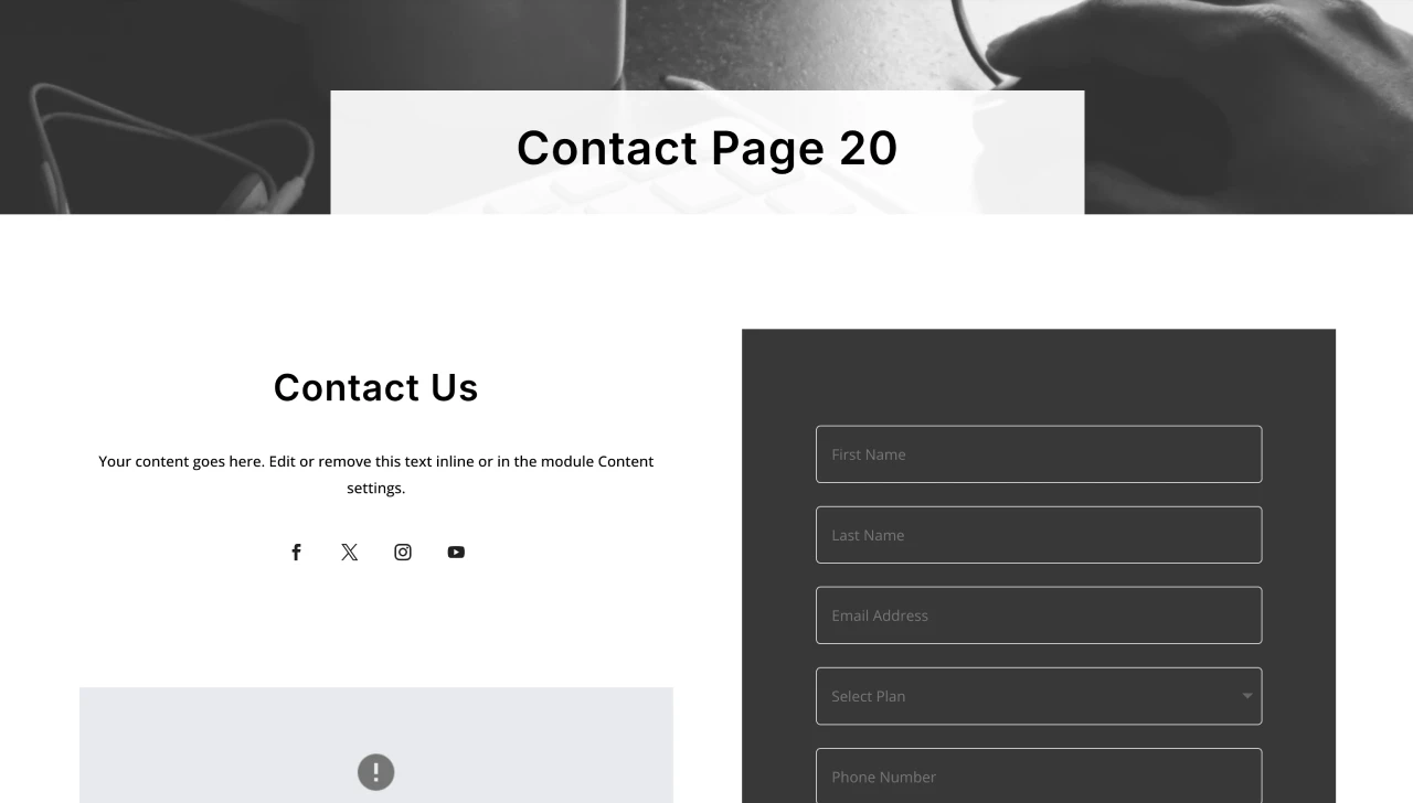 Contact Page 13